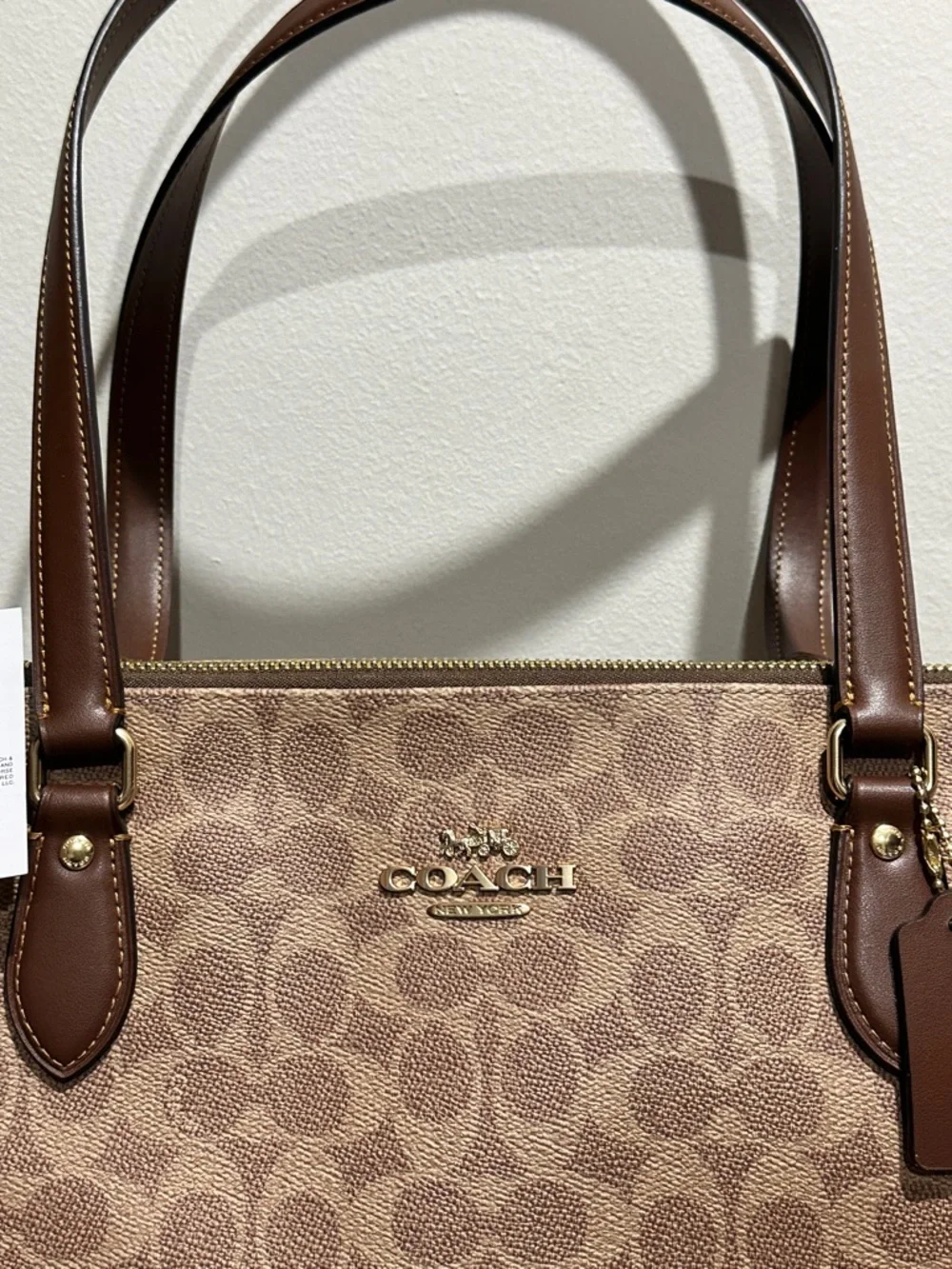 Coach City Tote Bag In Signature Canvas